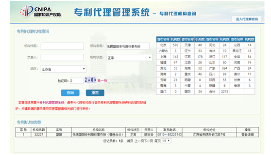 知識(shí)產(chǎn)權(quán)局代理機(jī)構(gòu)查詢